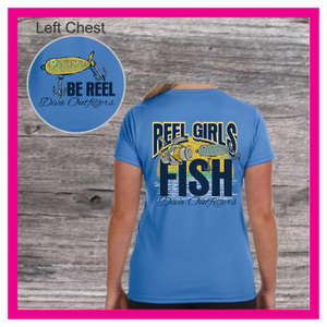 Reel Girls Fish  scoop/ NECK